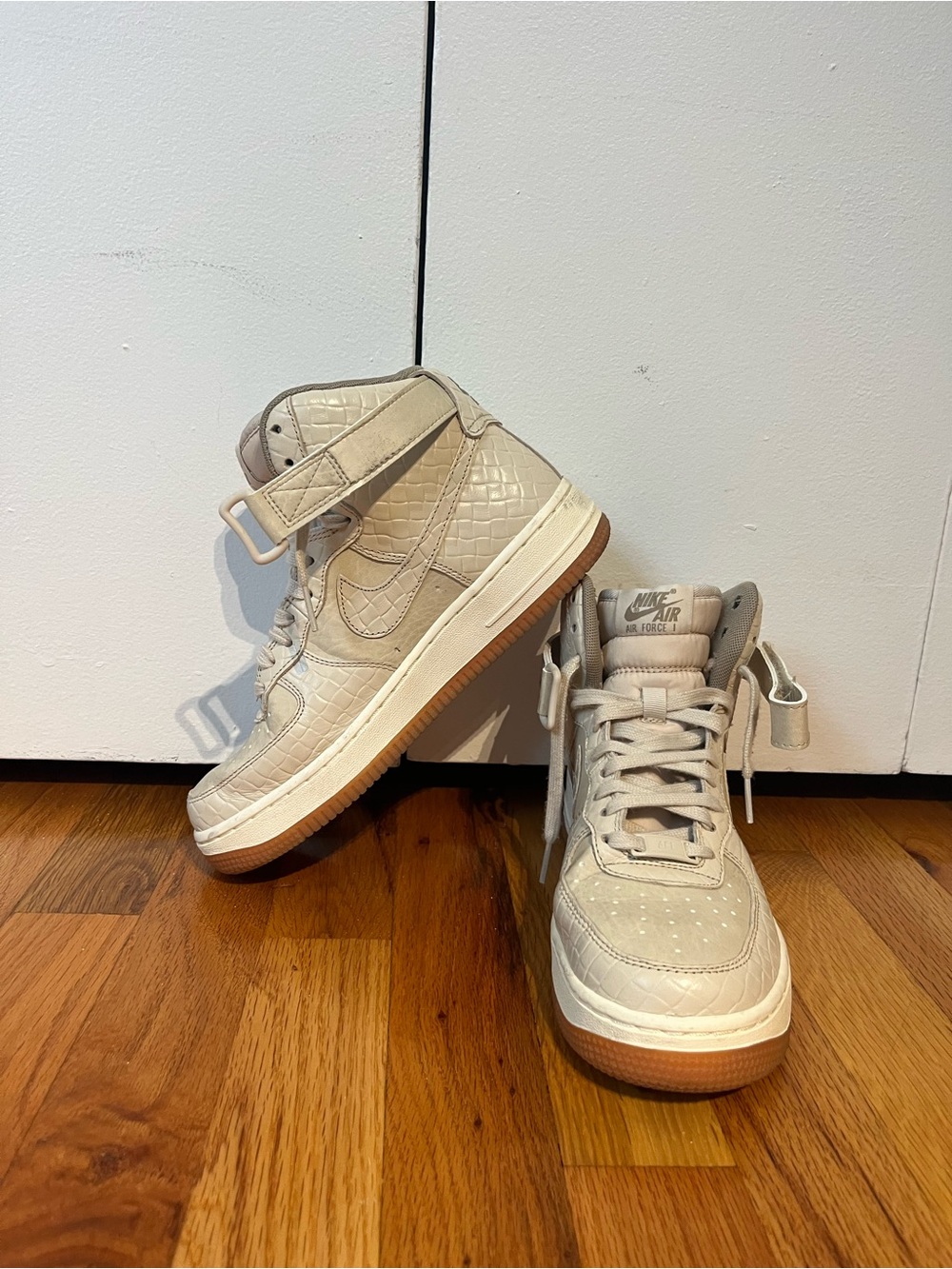 Nike | Oatmeal Air Force 1 Hi Premium